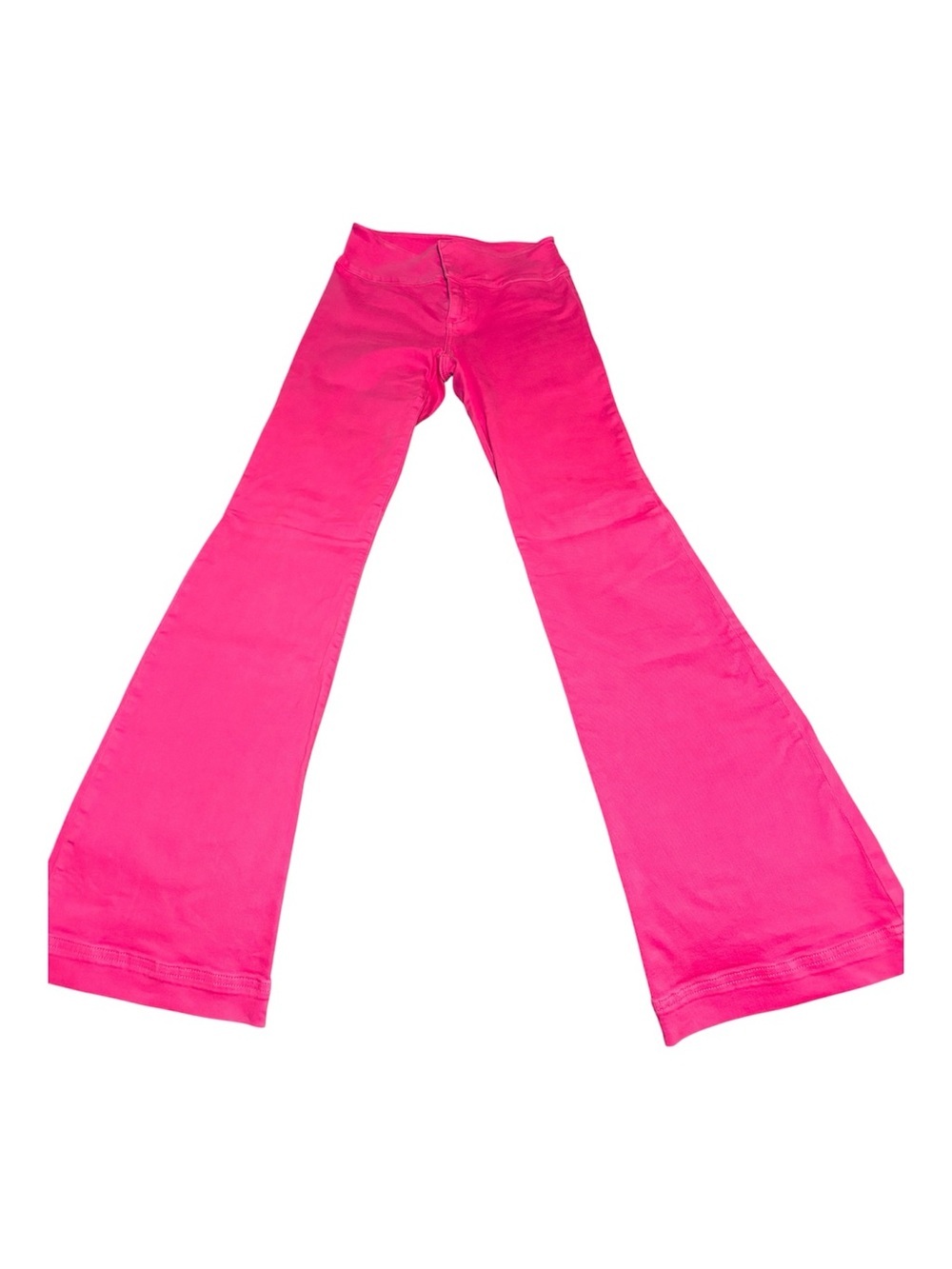 Alice + Olivia BRIGHT Pink Bootcut Jeans Size 26